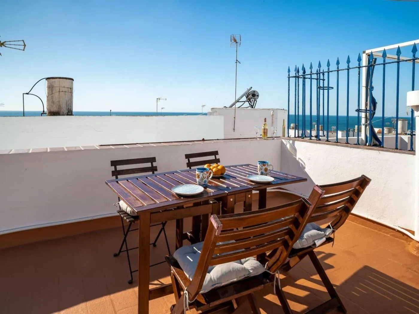 Sardinas Apartment With Roof Terrace And Sea View Conil De La Frontera Spain