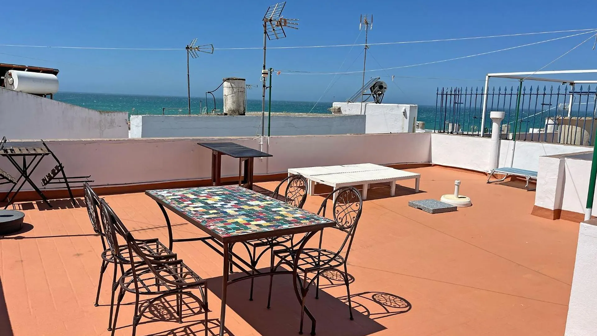 Sardinas Apartment With Roof Terrace And Sea View Conil De La Frontera Spain